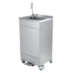 T&S Brass Portable Hand Washing Station & Supplies